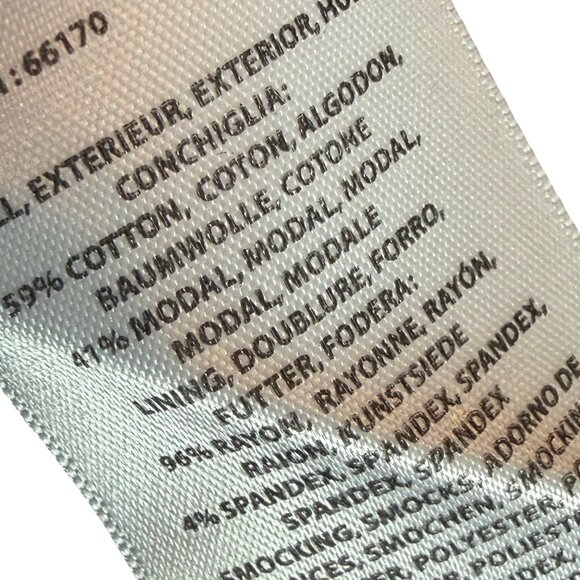 Akemi + Kin x Anthropologie Green Smocked Mini Dress Ruffle Size Medium Women's - Picture 8 of 10